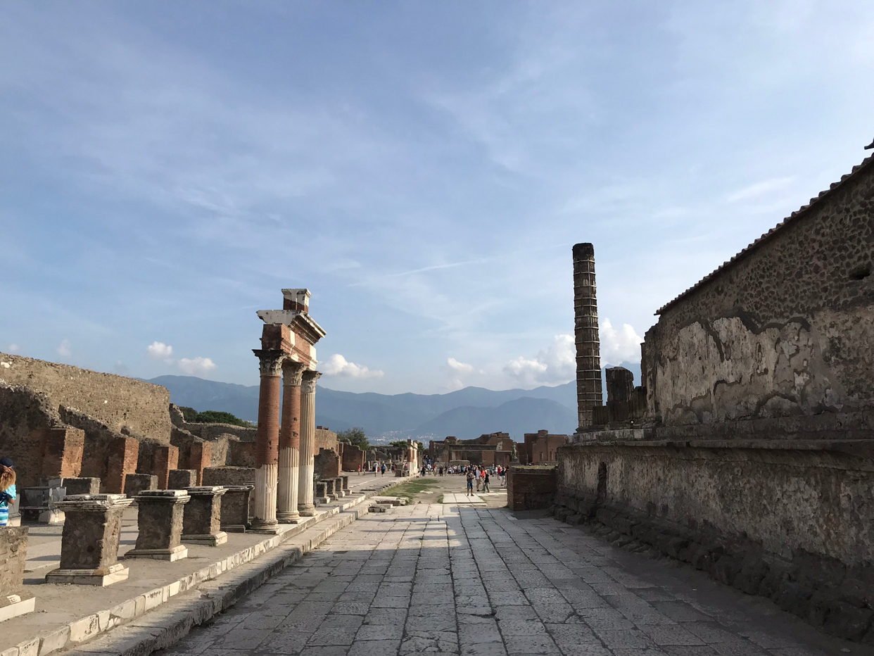 Ruins of Pompeii - My, Pompeii, Vesuvius, Italy, Ruin, Architecture, Antiquity, Travels, Longpost