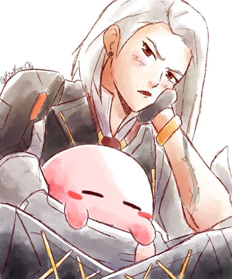 Kirby! Do something! - Overwatch, Ashe, Bob, Nintendo, Milota, Comics, Longpost