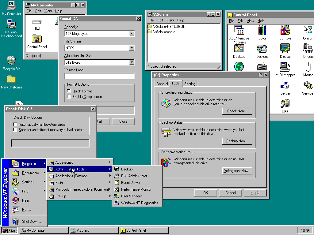 Взгляд назад: Windows NT 3.51 - Моё, Windows, Windows NT, Microsoft, Downgrade, Длиннопост