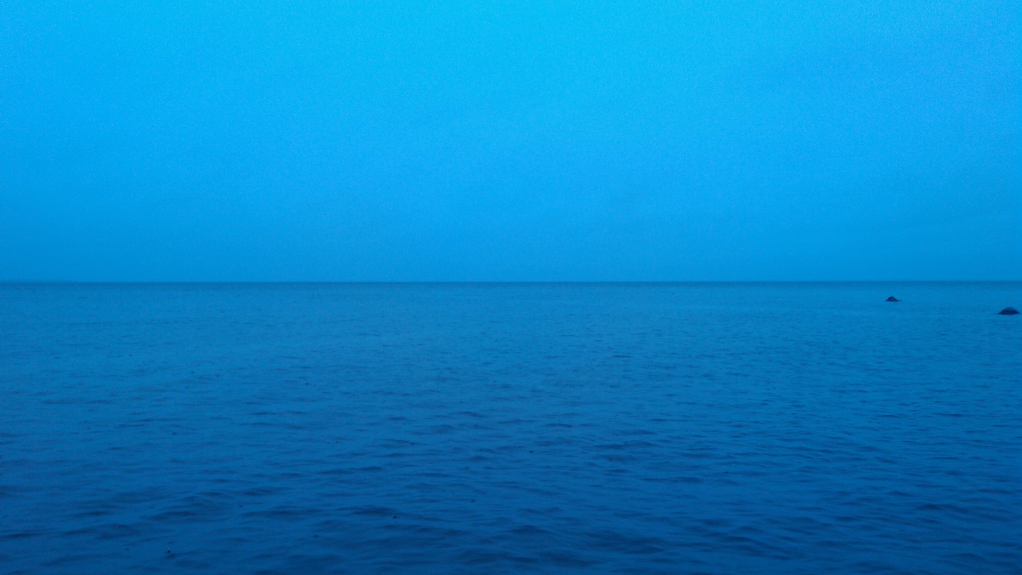 The Gulf of Finland. Shades of Gray - My, Nature, Gloomy, Blue, The photo, The Gulf of Finland