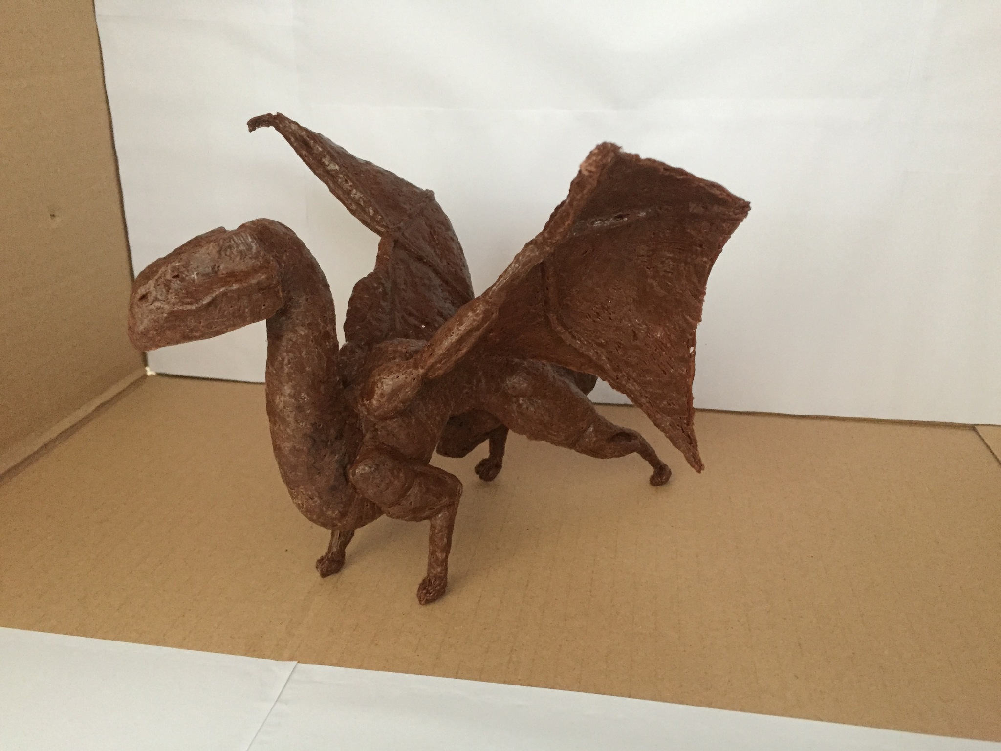 How to prime a PLA plastic model? - My, 3D pen, The Dragon, Models, Seal, Longpost