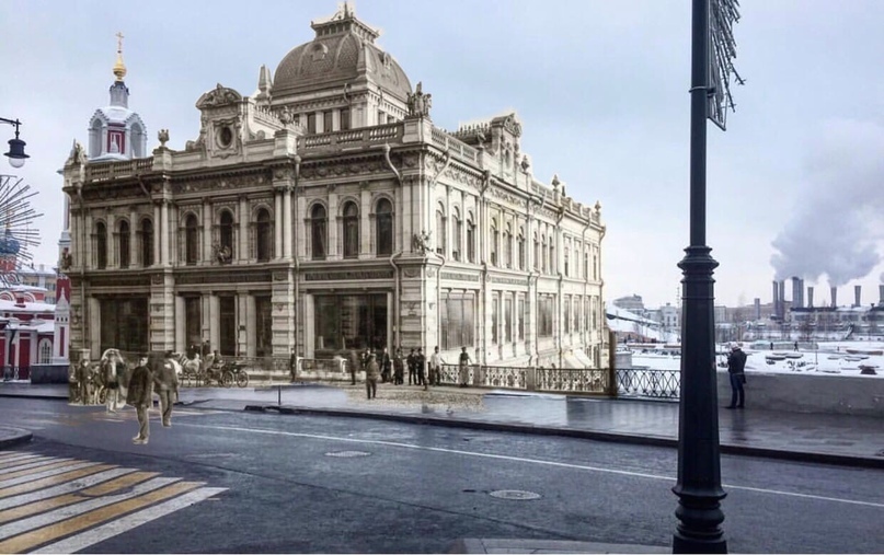 Прогулка по воссозданной Москве - Моё, История, Москва, Россия, Фотография, Архитектура, Было-Стало, Авторский рассказ, Фотошоп мастер, Длиннопост