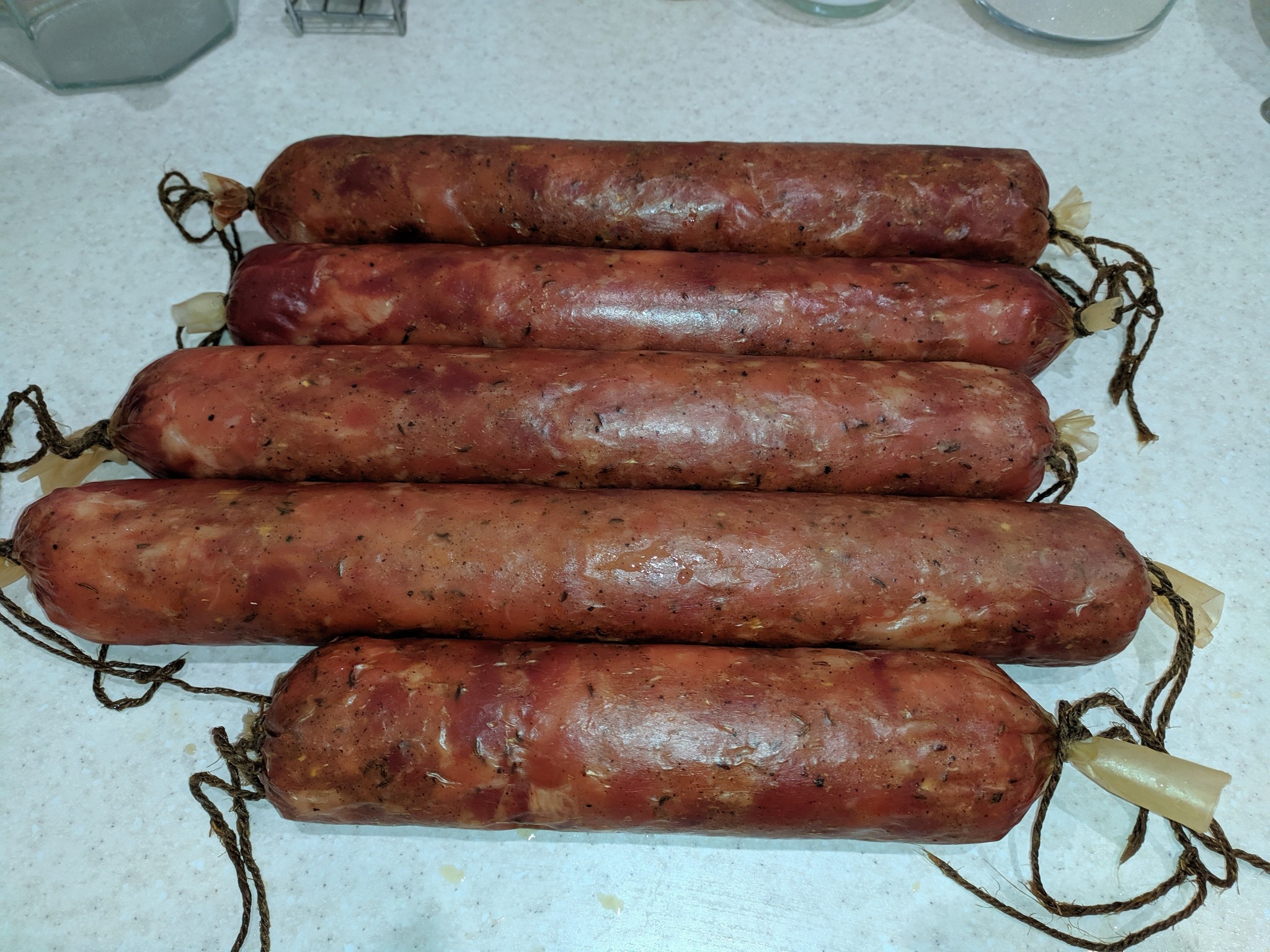 Drohobych sausage - My, Sausage, Smoking, Meat, Longpost, Recipe, Food, Cooking