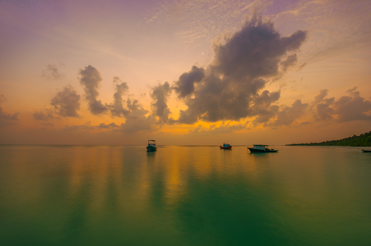 Strange colors of Fulhadhoo - My, Maldives, Travels, Landscape, The photo, Ocean, wildlife, Sunset, Family holiday, Longpost