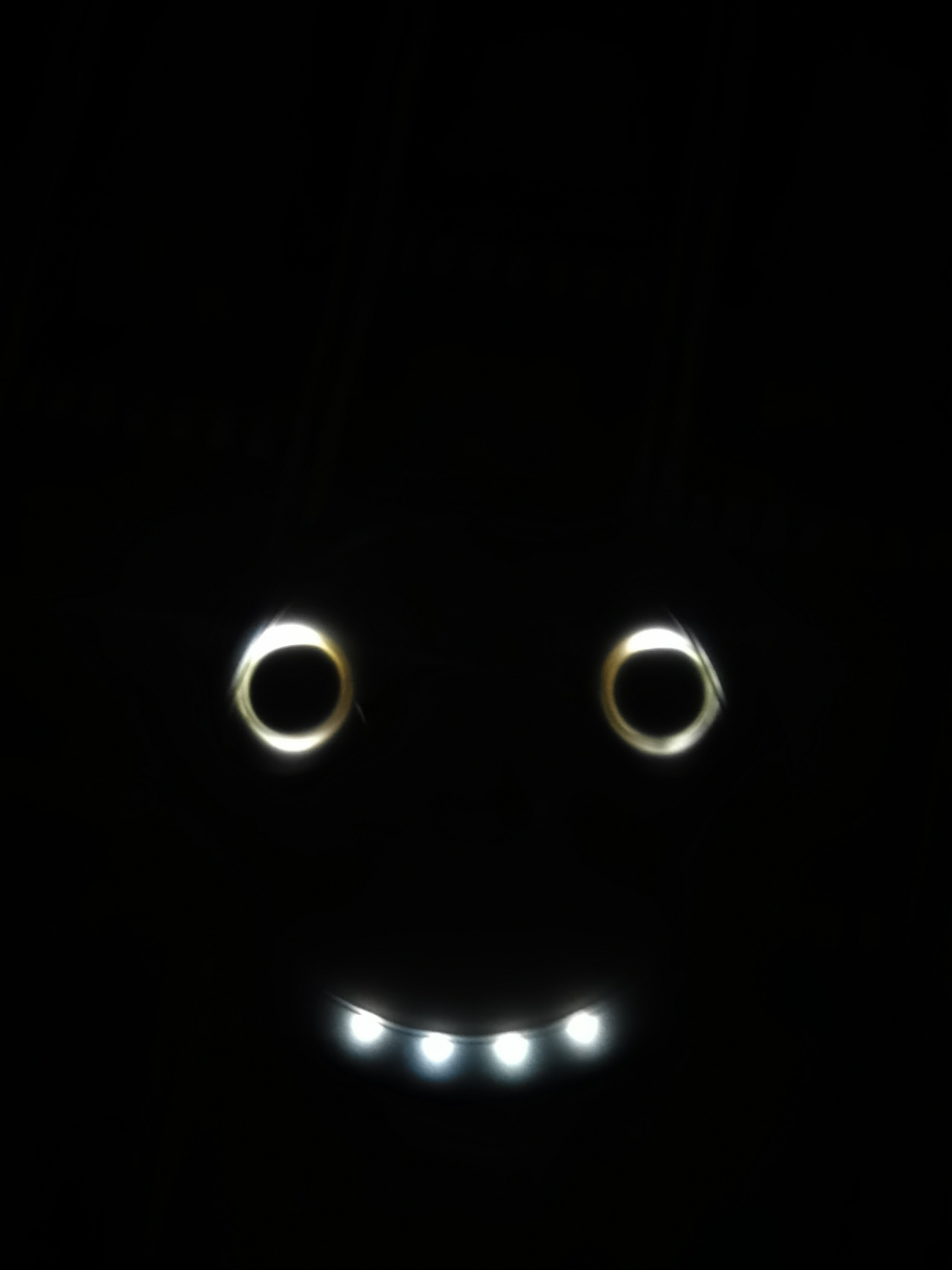 My nephew avoids my headphones when they are charging at night - My, Headphones, Kripota, Pareidolia, Longpost