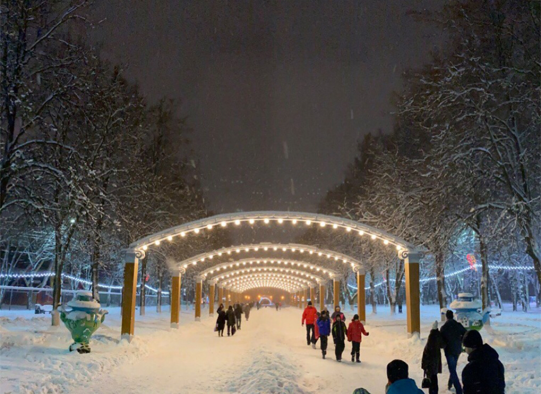 В центральном парке... - Моё, Тула, Парк, Арка