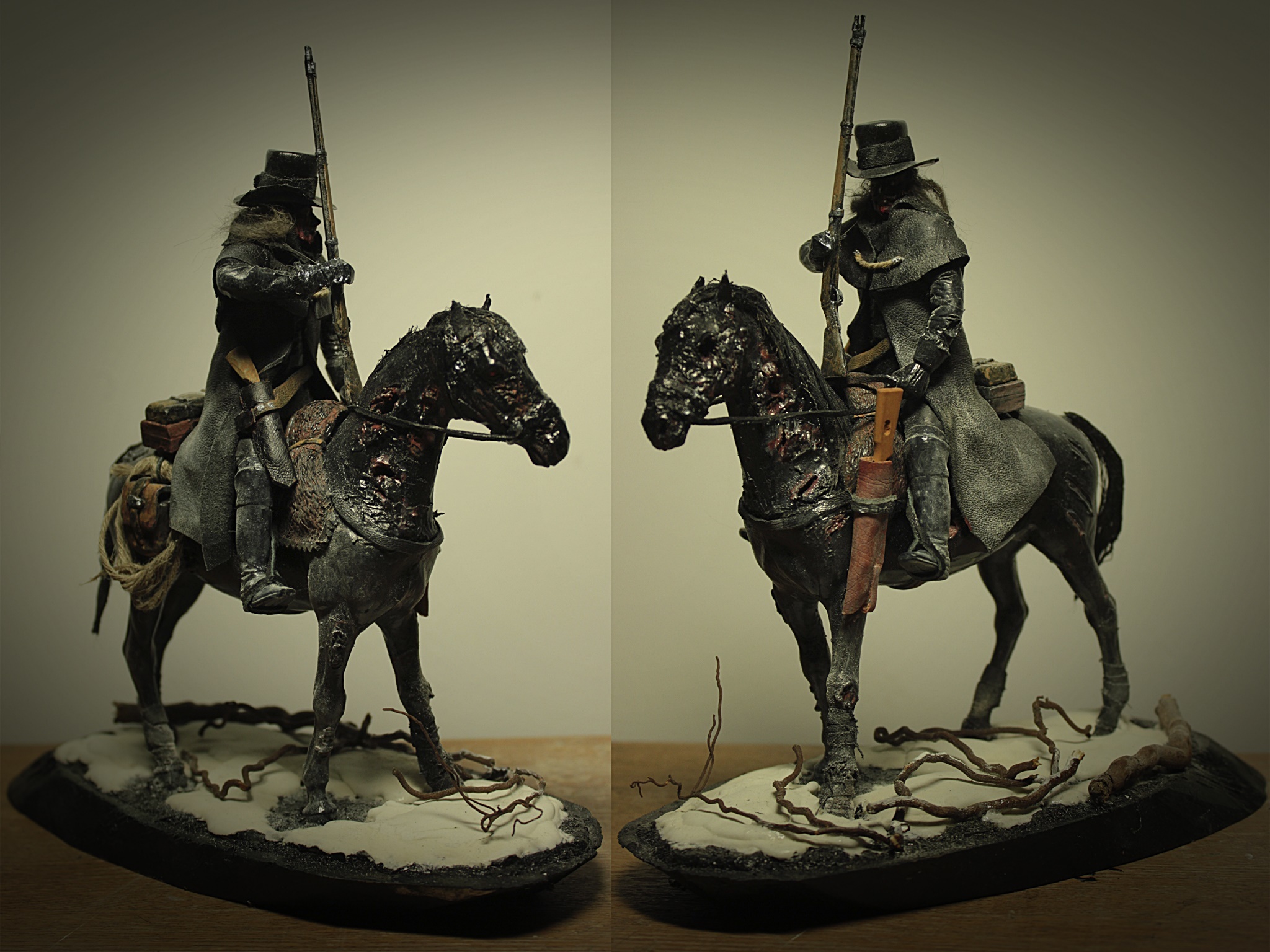 Works done by me and my students - My, Military Historical Miniature, Miniature, Knights, Conversion, Longpost, Fantasy, Creation, School