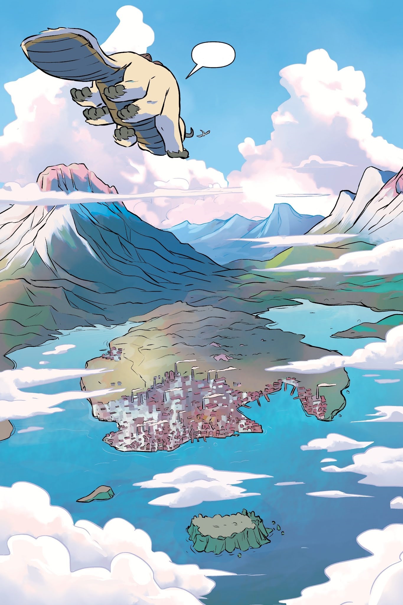 City Crane Fish now known as Republican City - Avatar: The Legend of Aang, Avatar: The Legend of Korra, Longpost, Art