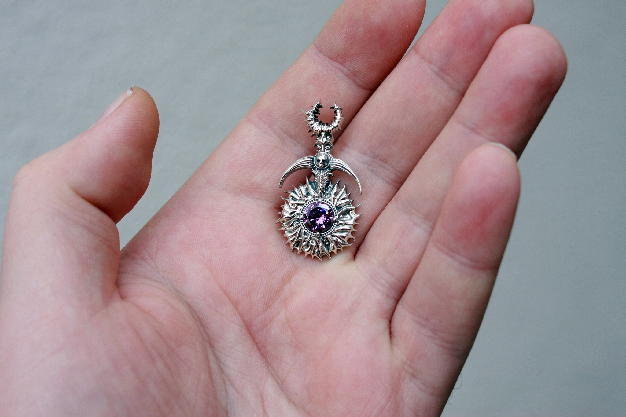 For the Glory of Slaanesh) - My, Slaanesh, Warhammer, Warhammer 40k, Video, Longpost, Pendant, Earrings, Decoration, Needlework without process