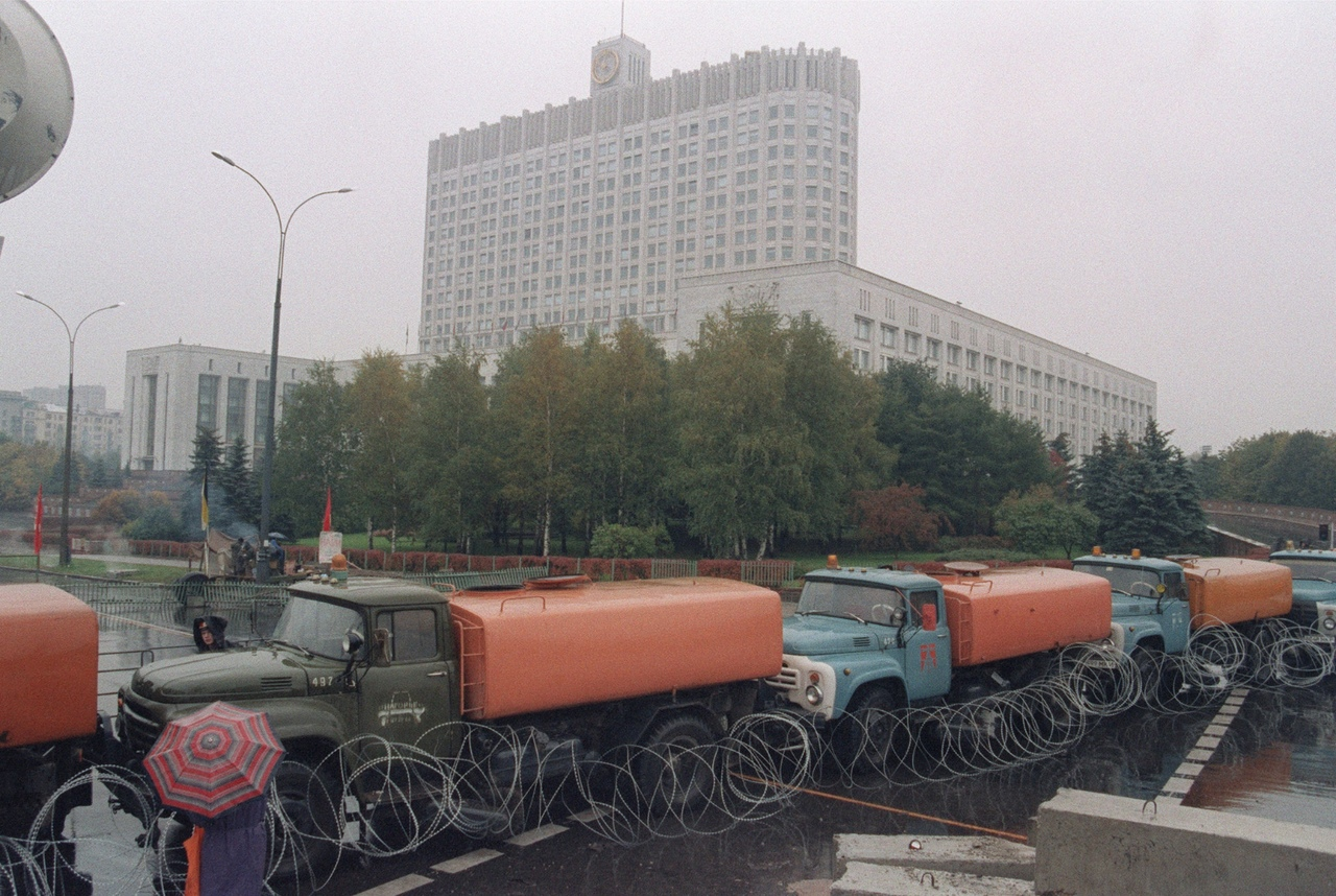 Dashing 90s. In September 1993 - 1993, Boris Yeltsin, Protest, Moscow, Rutskoy, Longpost, 90th, A selection