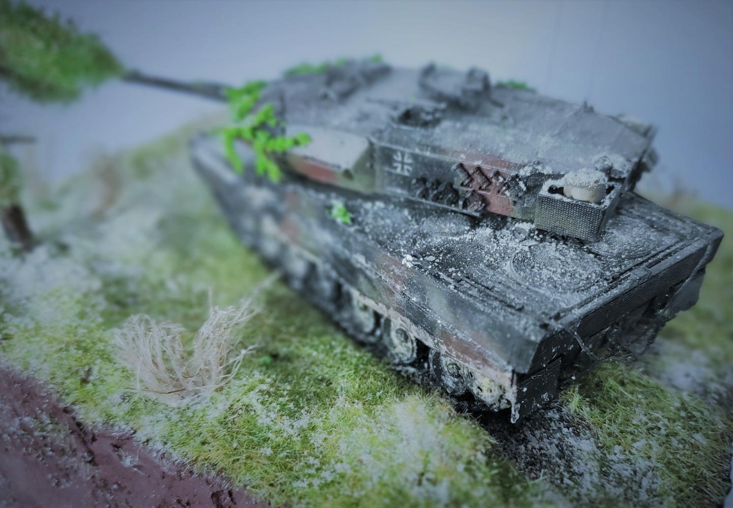 Diorama Lost... | Diorama Leopard 2a5/Is 2 - My, Diorama, IS2, Star, Revell, Video, Longpost