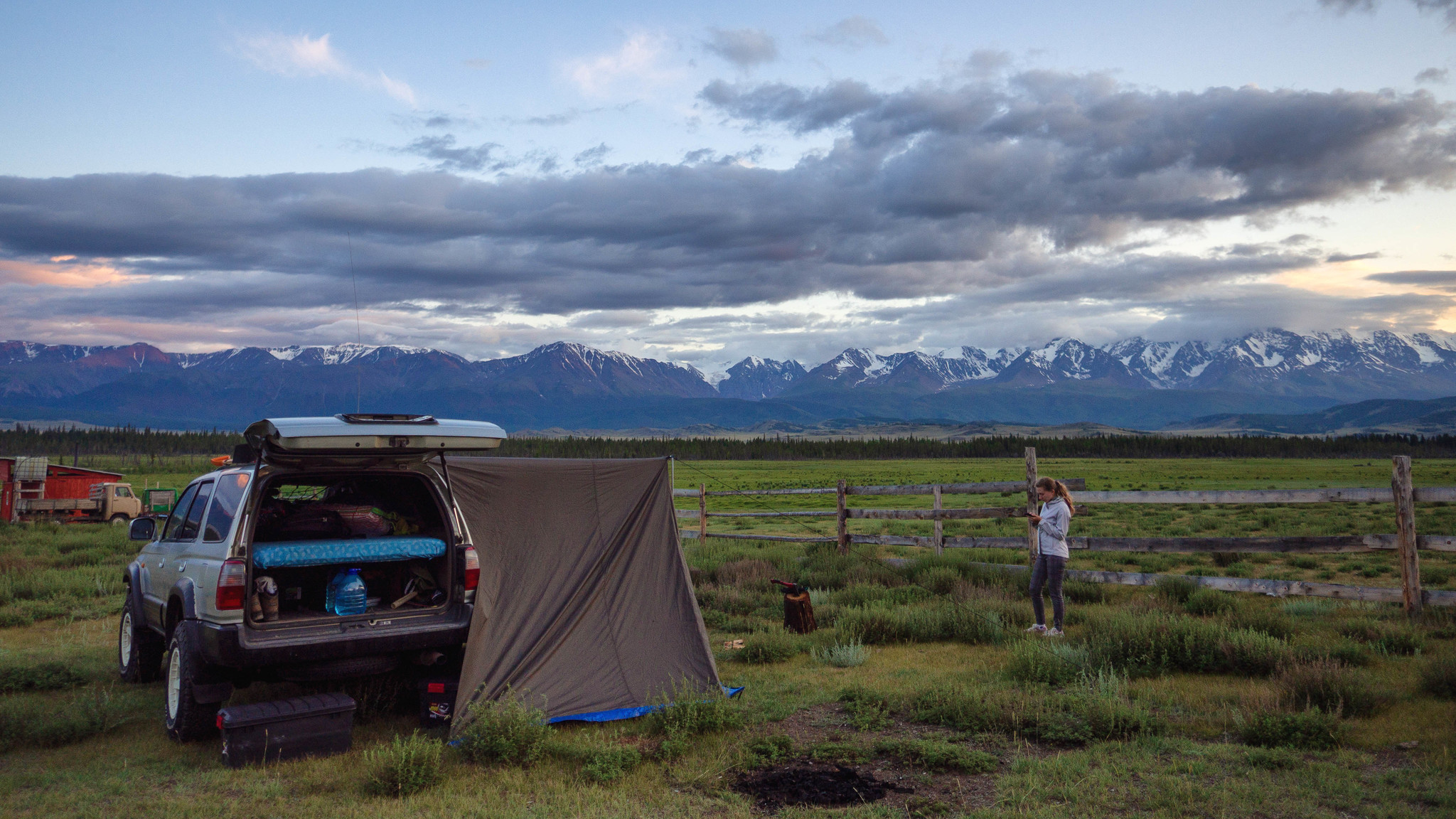 Sakhalin - Altai 2019: goal achieved! - My, Road trip, Mountain Altai, Altai Republic, Camping, Travel across Russia, Toyota hilux, Longpost