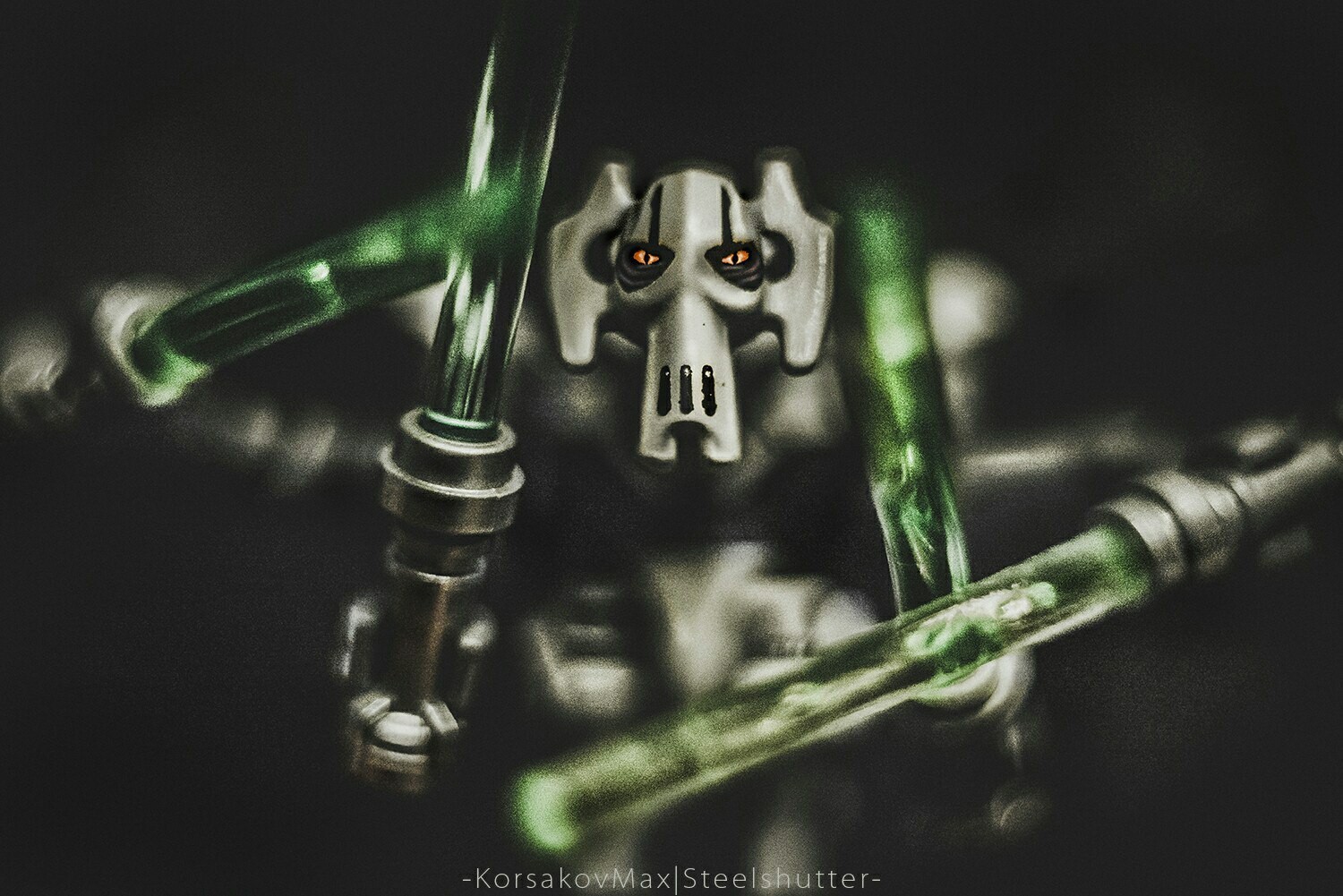 General Grievous from Lego - My, Lego, The photo, Macro photography, Star Wars