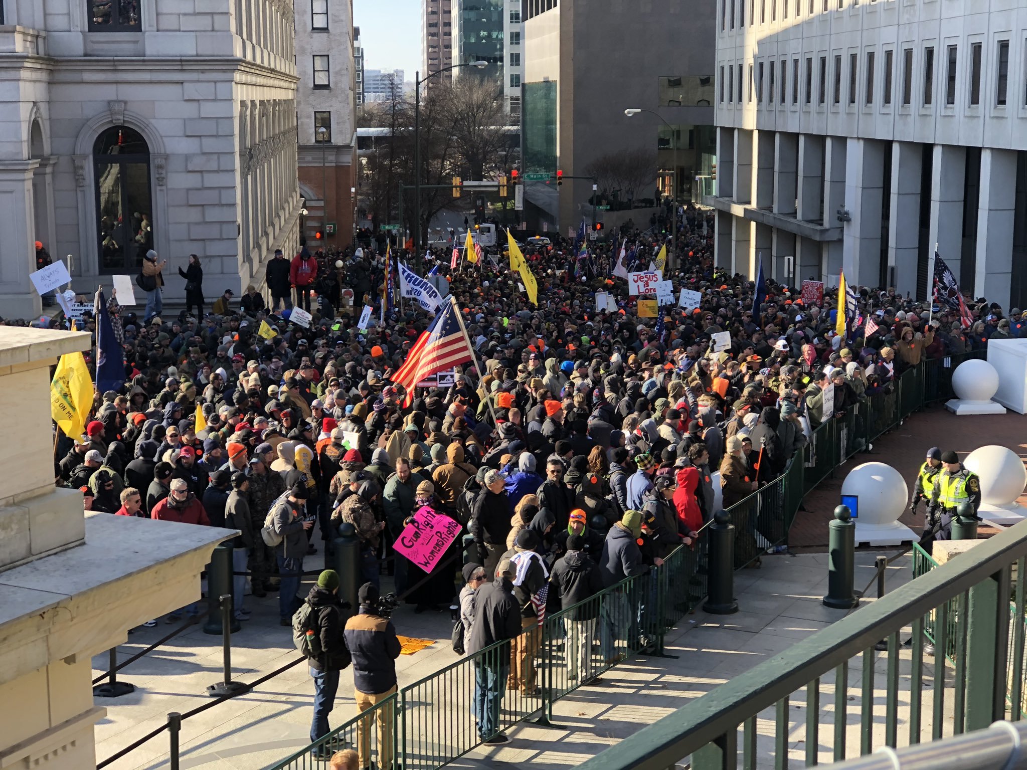 Protests against amendments to tighten gun control, Virginia, Richmond - USA, Weapon, Virginia, Protest, Longpost