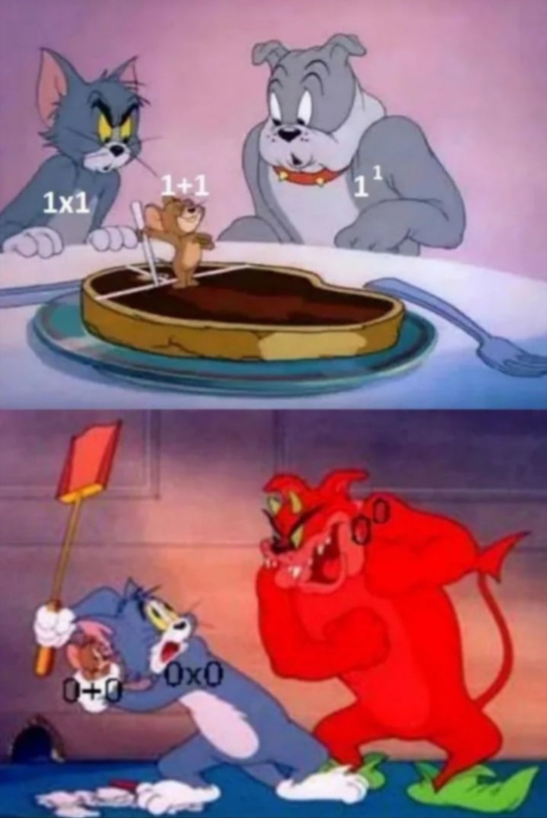 Fun math - Mathematics, Tom and Jerry, Longpost