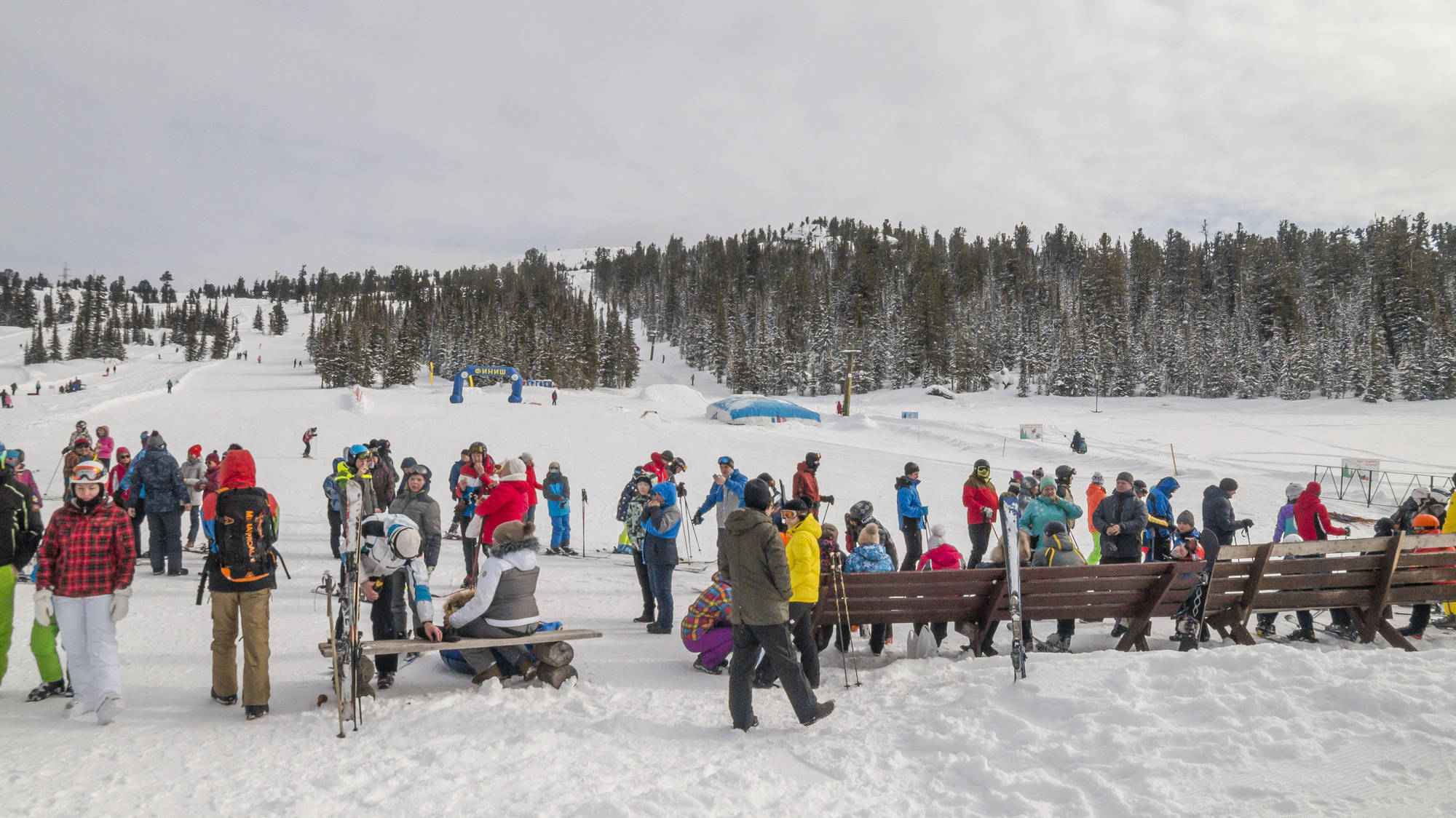 Recreation center Ergaki, in winter: where to live, what to eat and what to do there? - My, Ergaki, Sleeping Saiyan, Longpost