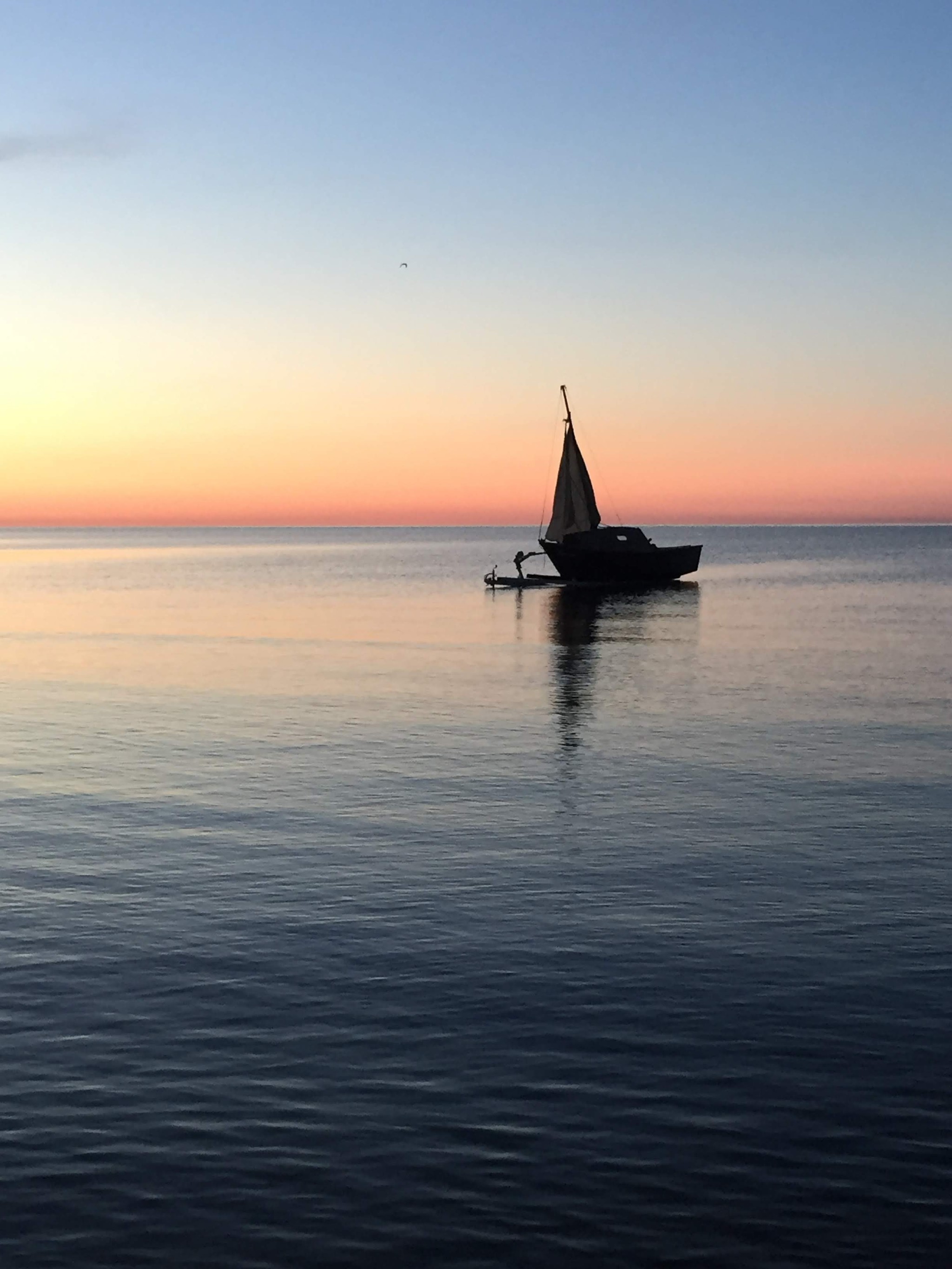 Fishing on a yacht - Sunset, The rescue, Ladoga, Help, Off road, SUV, Offroad, Longpost