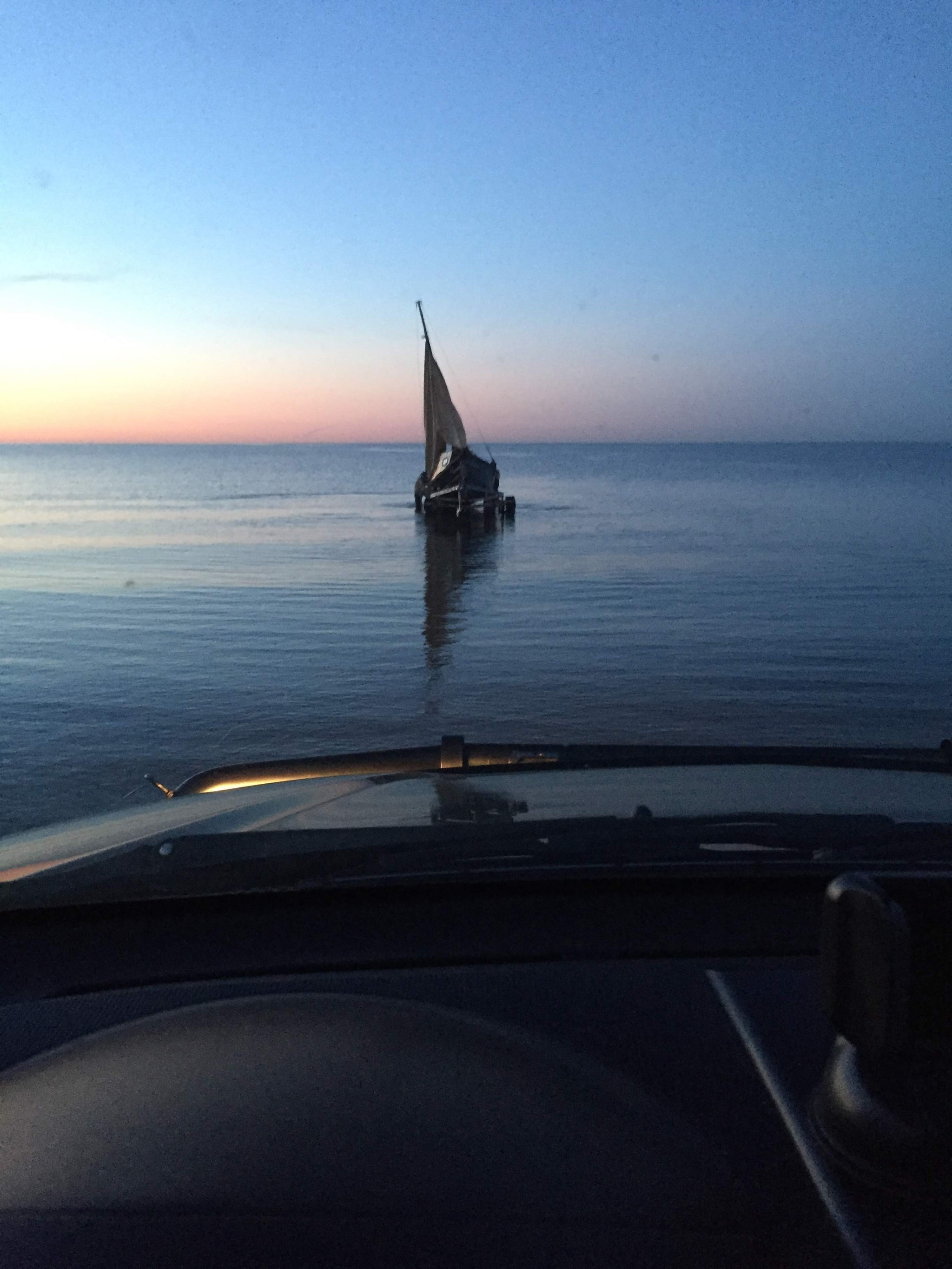 Fishing on a yacht - Sunset, The rescue, Ladoga, Help, Off road, SUV, Offroad, Longpost