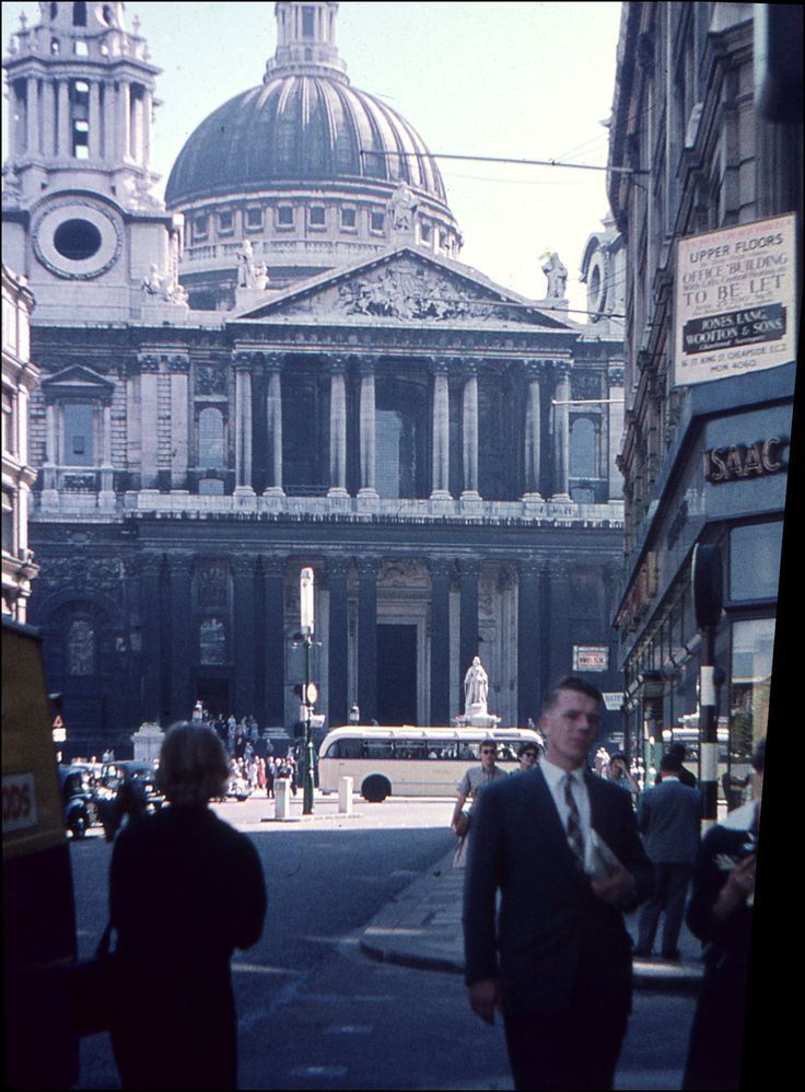 Color photos of London 1959 - The photo, Epoch, London, Longpost