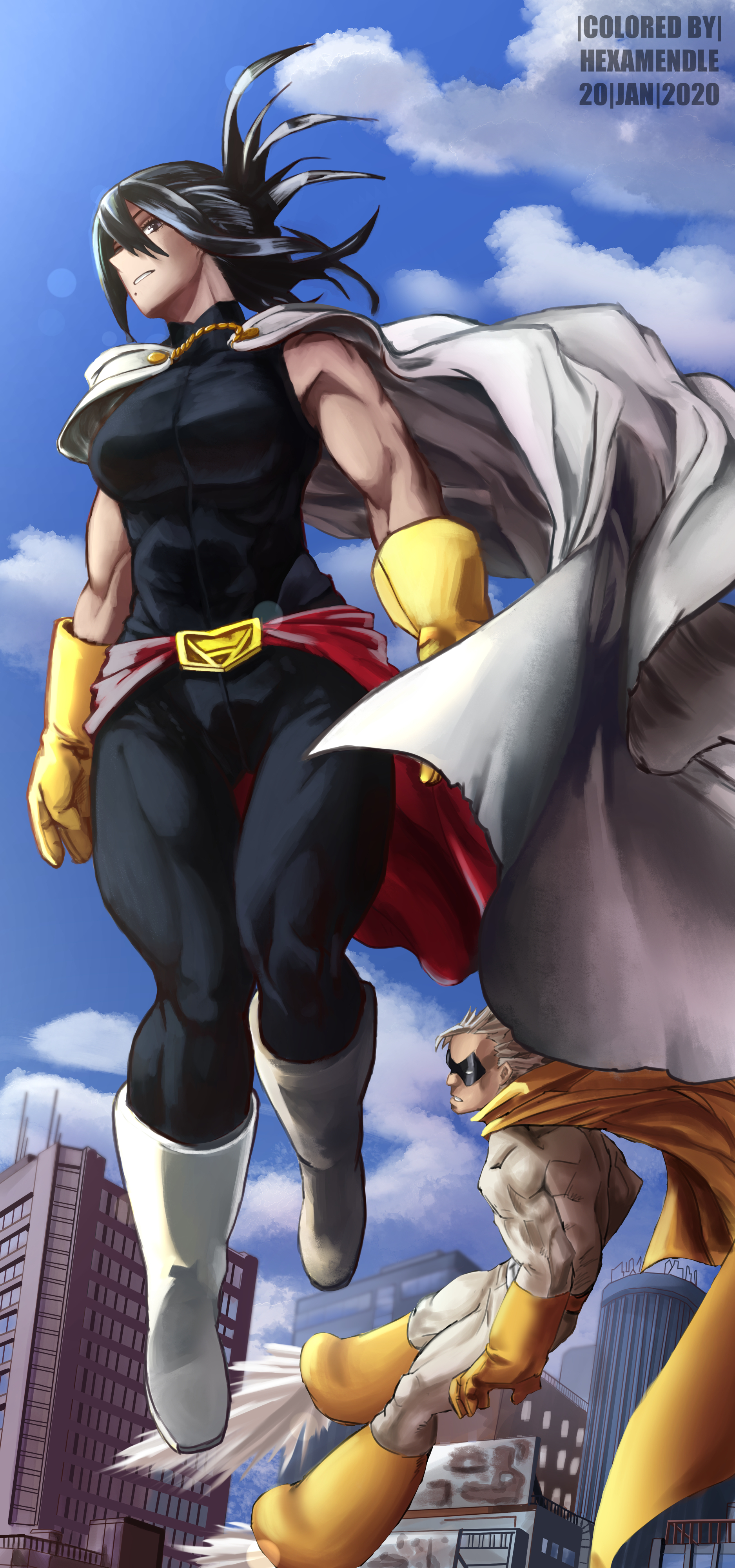 Nana Shimura - Art, Strong girl, Nana shimura, Boku no hero academia, Anime, Anime art, Longpost