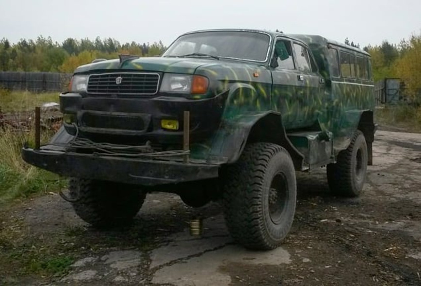 VolGazBukh - Volga, Homemade, Car, SUV, Collective farm tuning