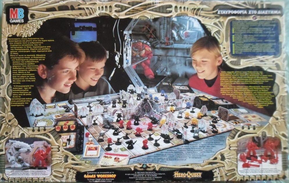 Space Crusade 1990 (Boardgame) - My, Warhammer 40k, Warhammer, Board games, Old warhammer, Translation, Article, Wh back, Video, Longpost