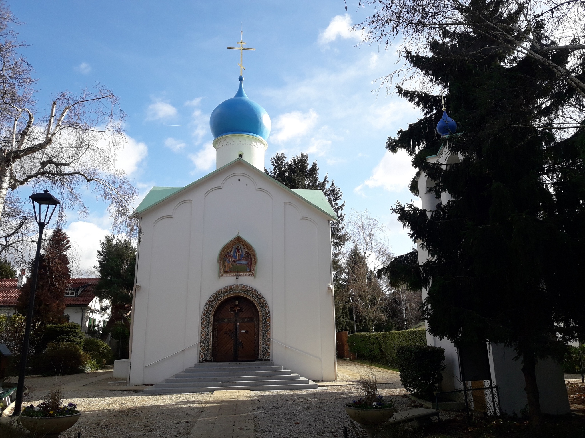 Кенотаф Веры Оболенской на Сен-Женевьев-де-Буа - Моё, Кладбище, Википедия, Вторая мировая война, Длиннопост