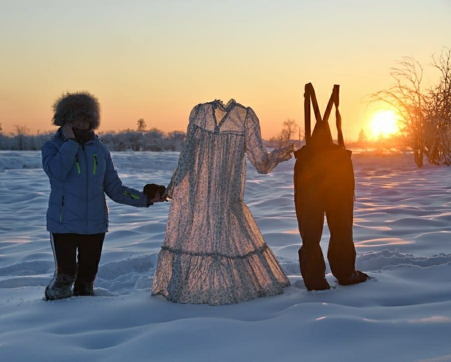 The power of Yakut frosts - freezing, The photo, Longpost