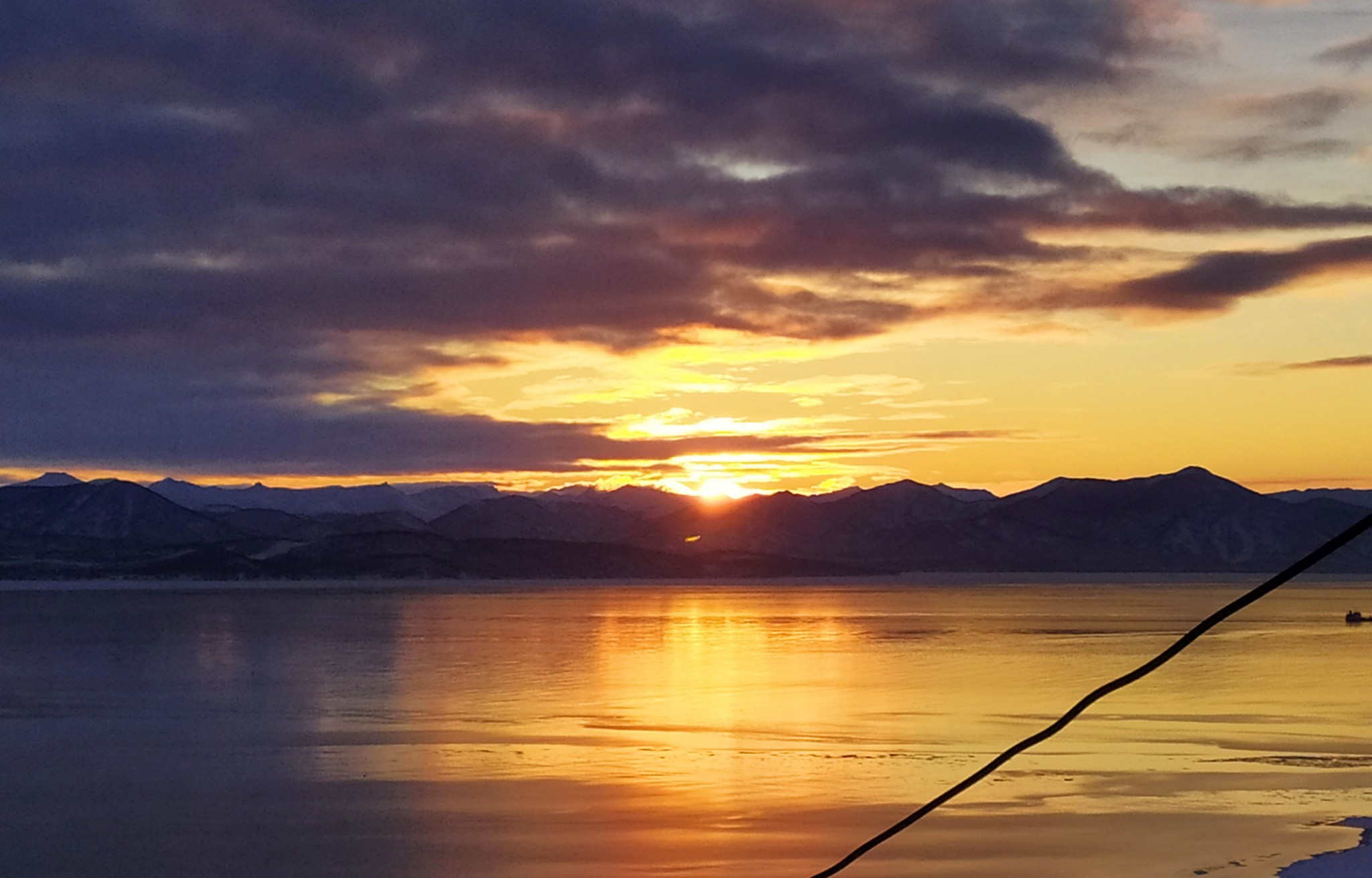 View from the window of Kamchatka - My, Kamchatka, Petropavlovsk-Kamchatsky, View from the window