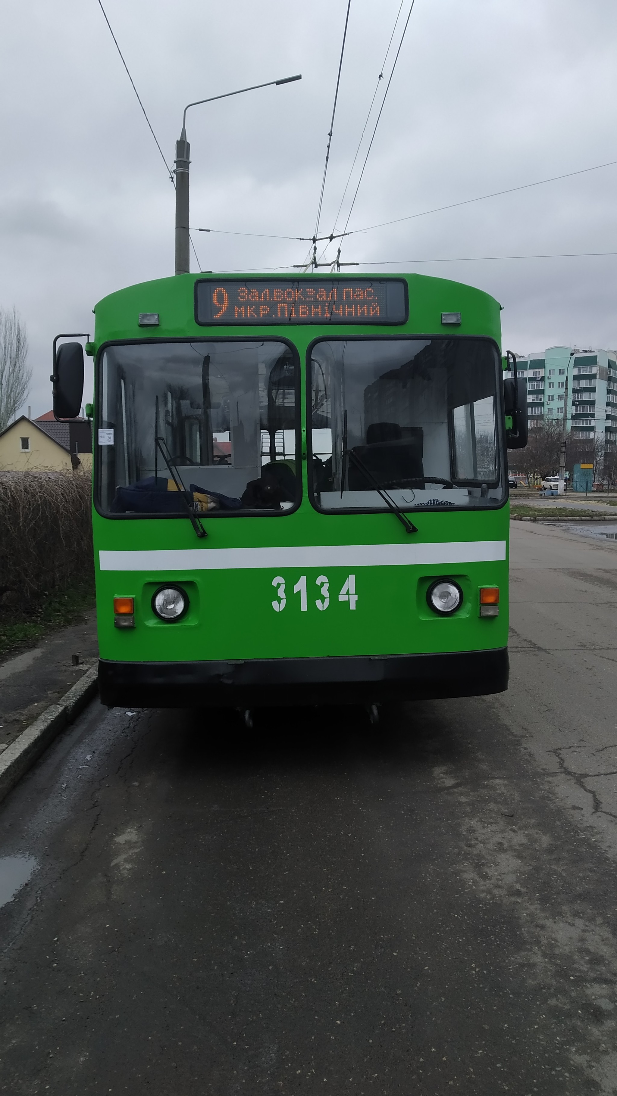 Overhaul of ZIU-9 - My, Trolleybus, Ziu-9, Overhaul, Nikolaev, Longpost