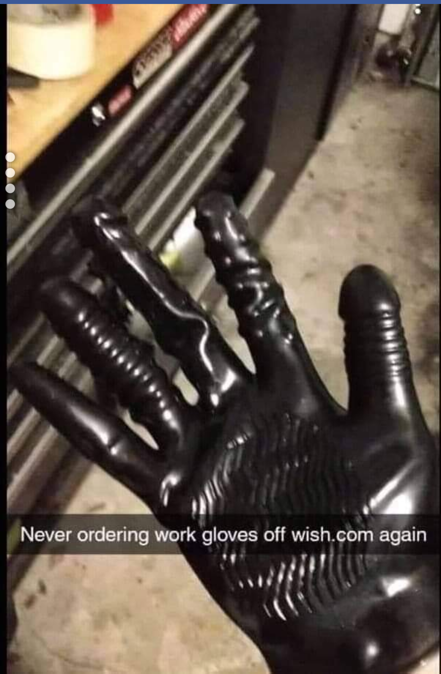 I will never order work gloves from an online store again! - Copy-paste, Humor, Gloves, Locksmith