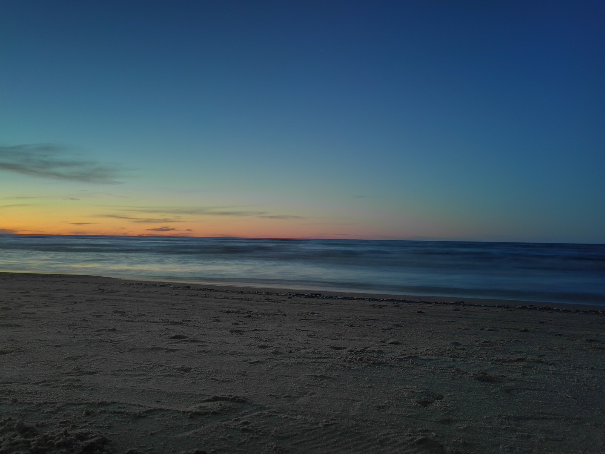 Sunset on the sea - My, Sunset, Sea, Nature, Dunes, Golden hour, The photo, Longpost