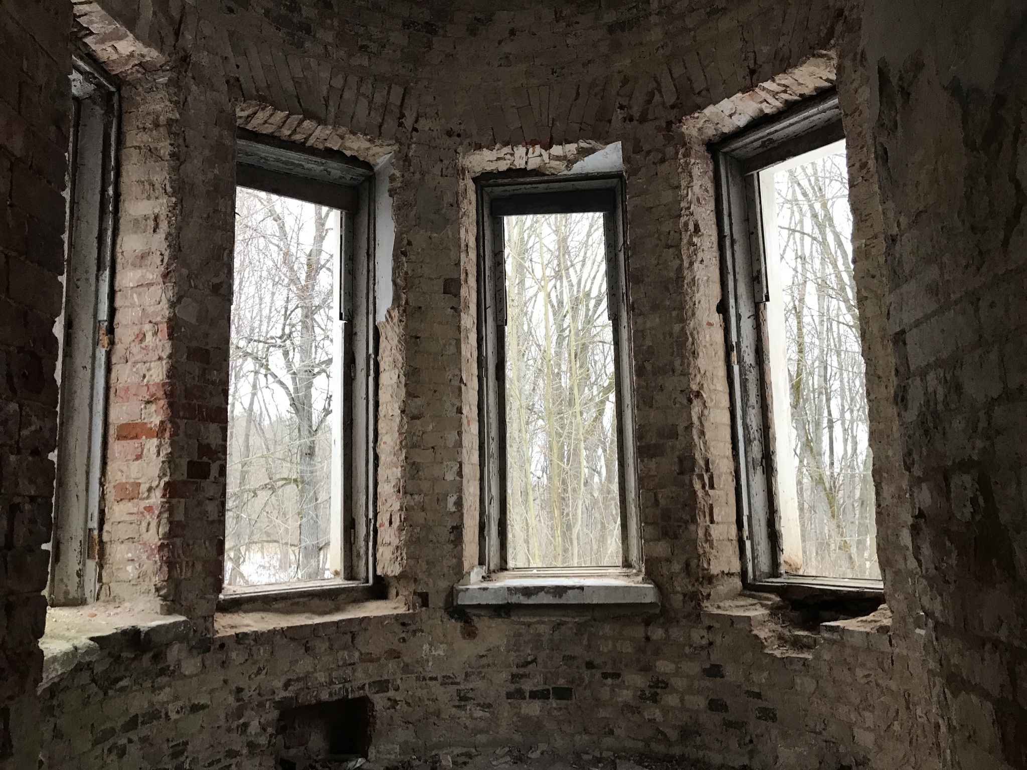 Russian eclecticism | Ruins of a boyar estate - My, Travels, Tourism, Abandoned, Manor, Pavlishchev Bor Estate, Video, Longpost