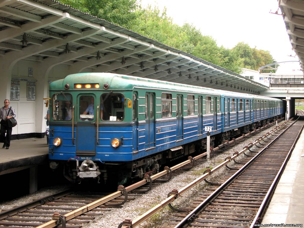 Moscow metro trains - Metro, Metro train, subway train, Longpost