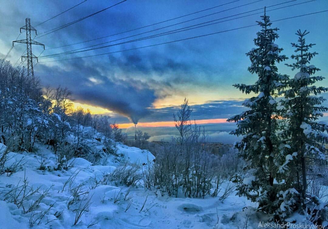 From phone - My, The photo, Murmansk, From the phone, Longpost