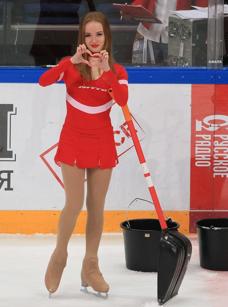 HC Spartak support group - Ice Girl, Support Group, Spartacus, Longpost