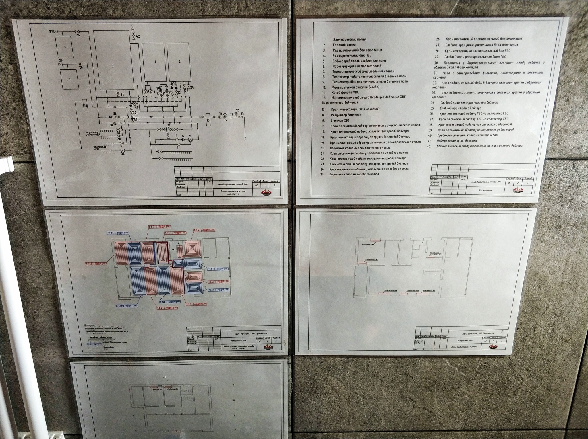 January 19, 2020. KP PRILESNY, part 2 - My, Boiler room, Boiler house on water, Installation of heating systems, Heating, Stainless steel, Home construction, Cottage, Longpost