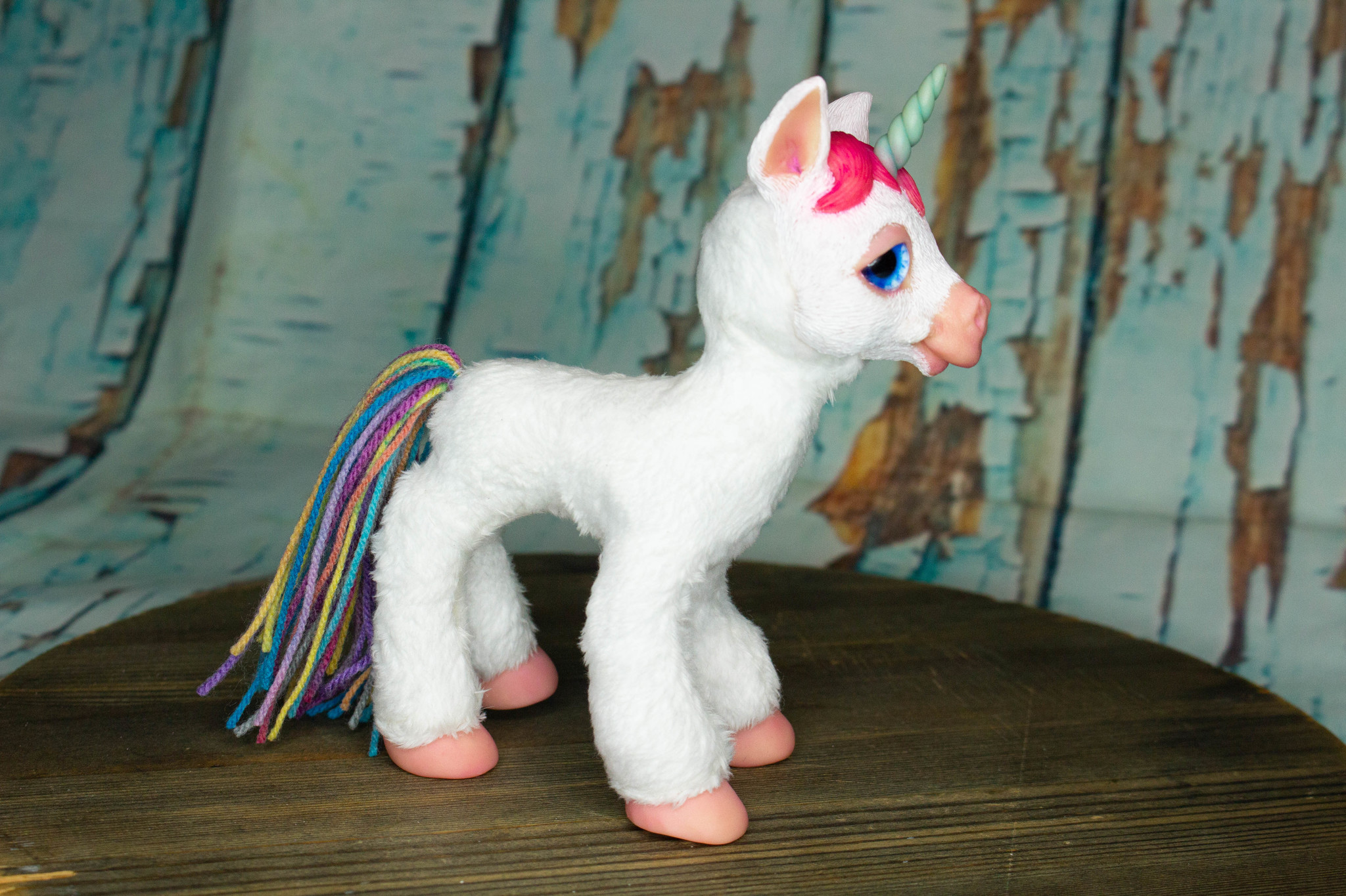 Unicorn - My, Polymer clay, Needlework without process, Unicorn, Author's toy, Longpost