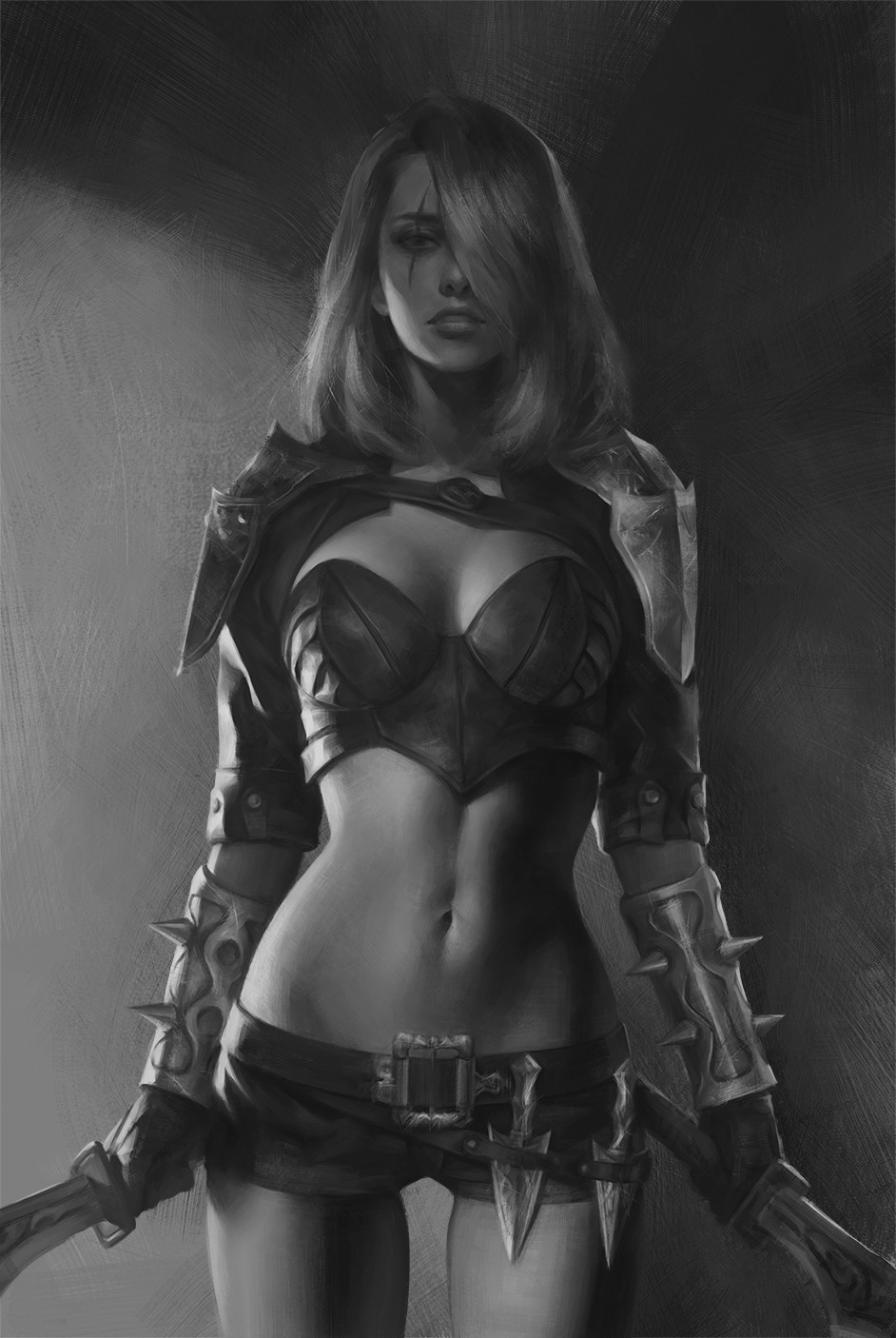 Tim Liu Girls - NSFW, Art, Girls, Hand-drawn erotica, Black and white, Tim Liu, Longpost