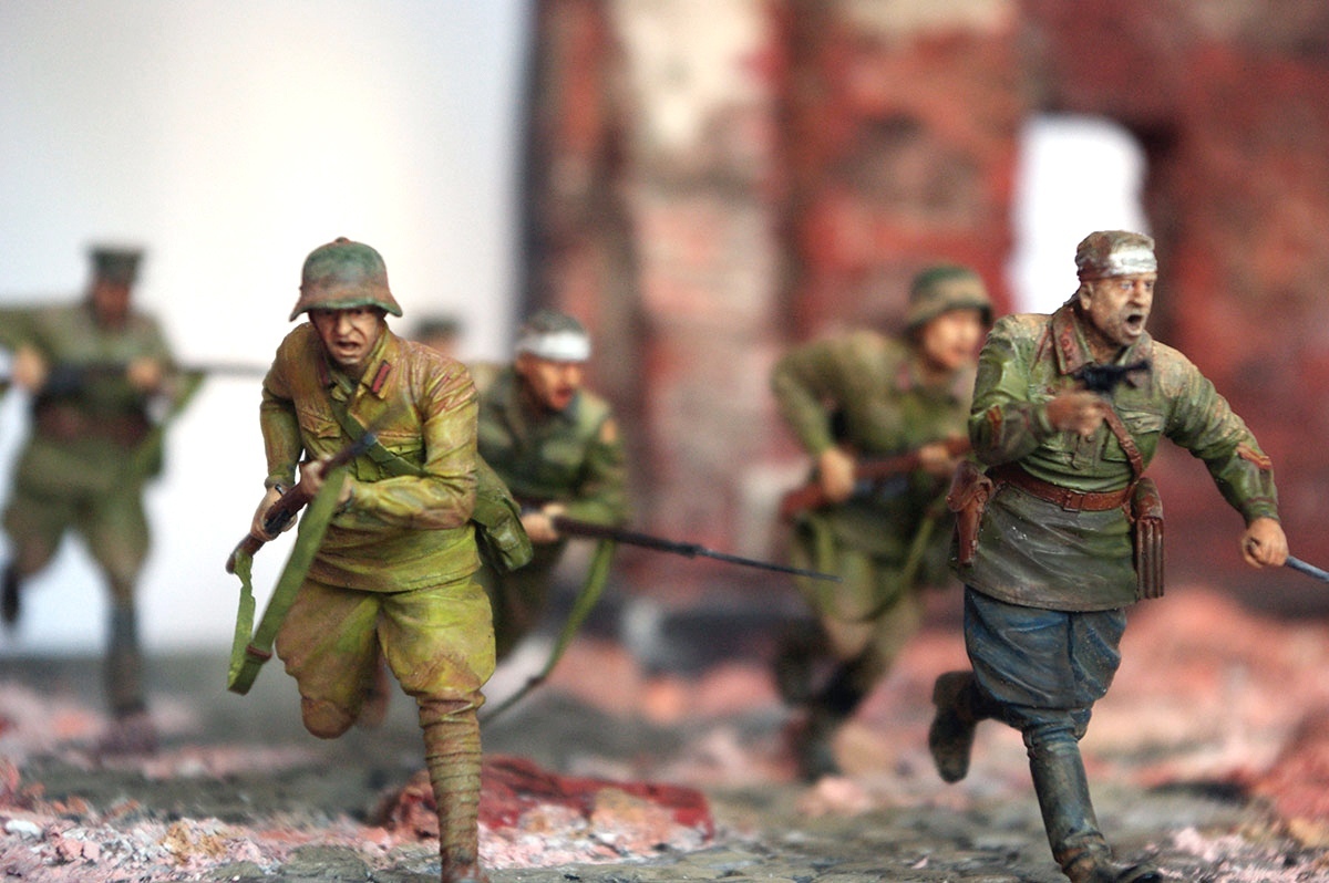 Fortress - My, Brest Fortress, The Great Patriotic War, Modeling, Diorama, Longpost