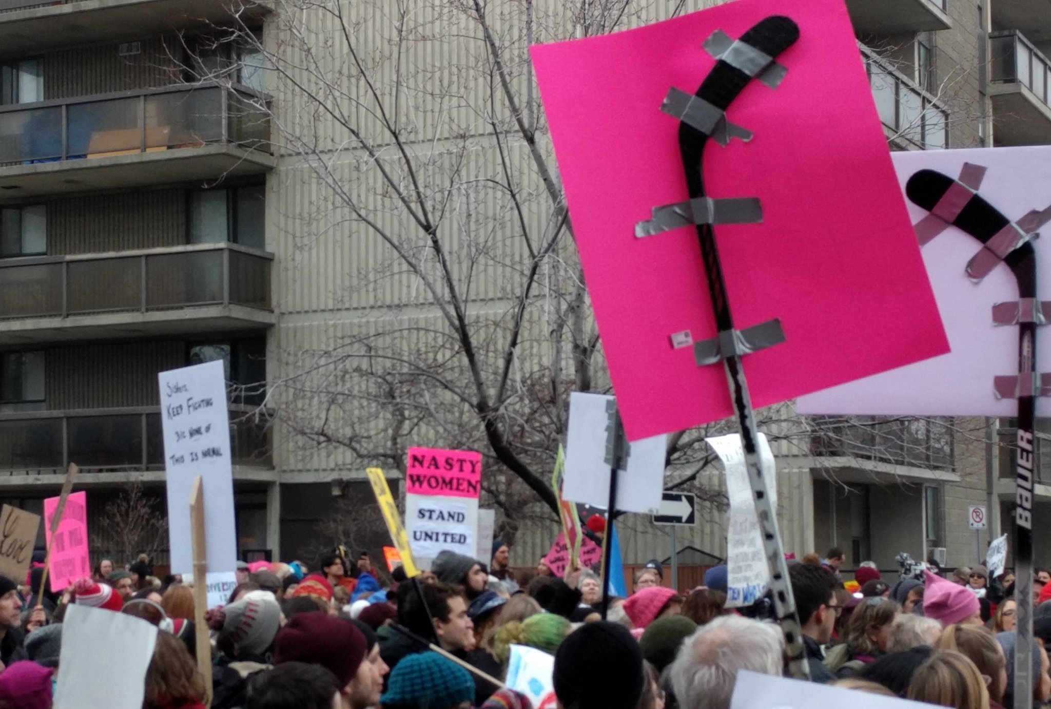 Without clarifying signatures, it’s clear where the movement is - Rally, Canada, Hockey stick