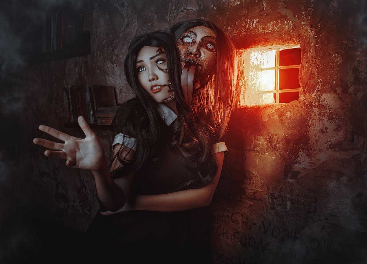 Horror cosplay - Cosplay, Horror, Games, Movies, Longpost, Tomie, The Evil Within, Scream (film), Friday the 13th, Silent Hill 3, Dead by daylight, Izombie