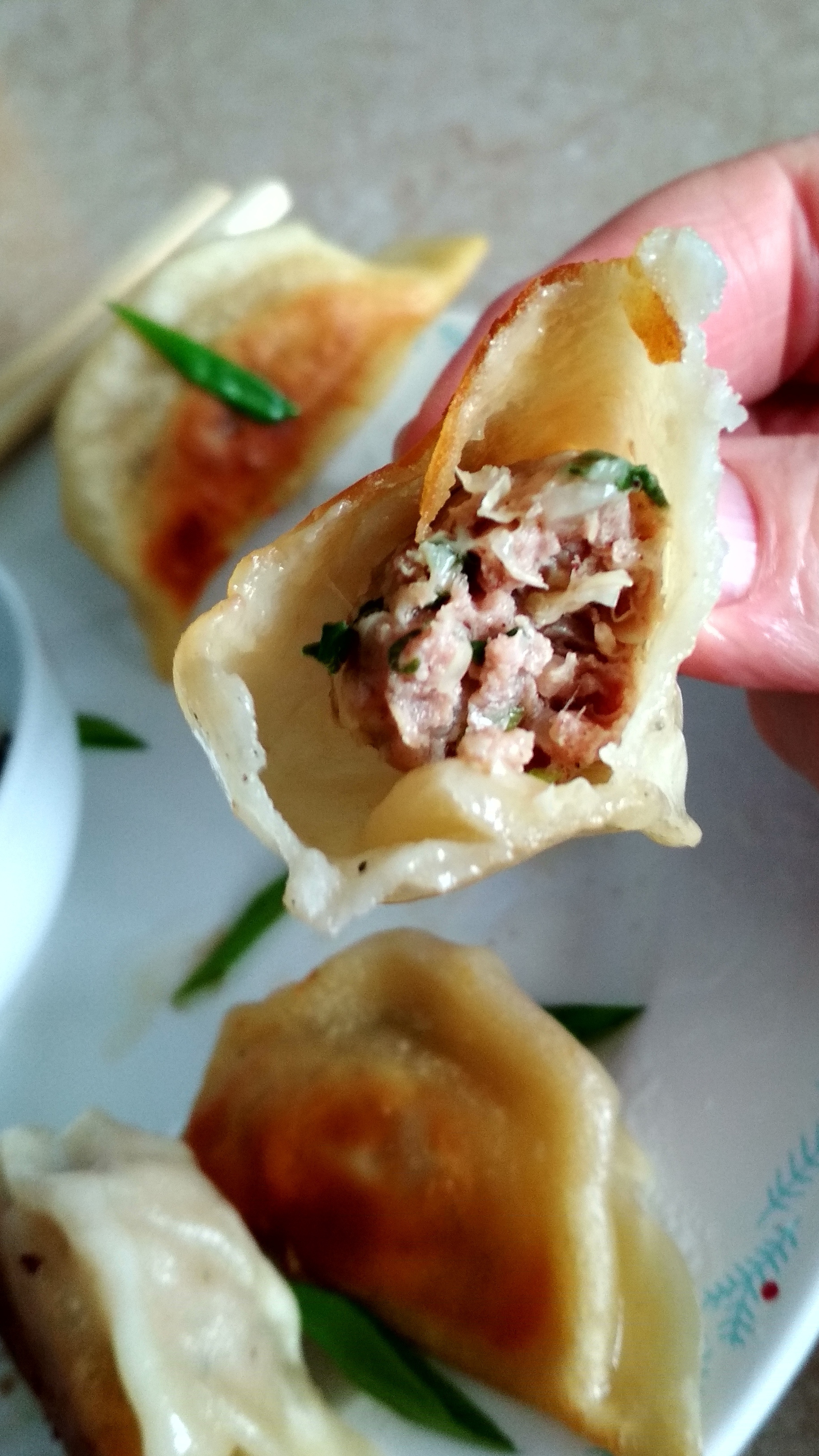 Gyoza - my version - My, Recipe, Dumplings, Longpost, Gyoza