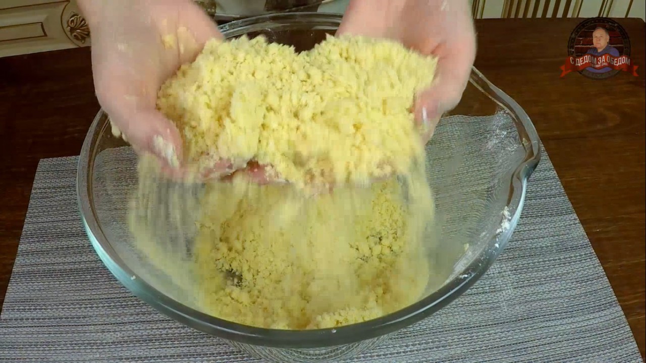 No-bake cake with custard - My, No baking, Cake, Recipe, Yummy, Video recipe, With grandfather at lunch, Video, Longpost, Cooking