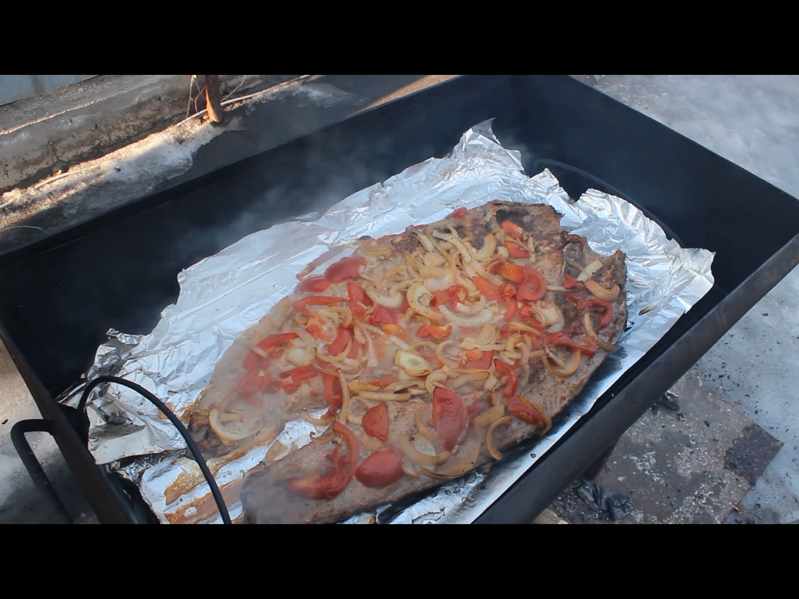 Mutim Koktal - My, A fish, Men's cooking, Koktal, Food, Recipe, Video, Longpost