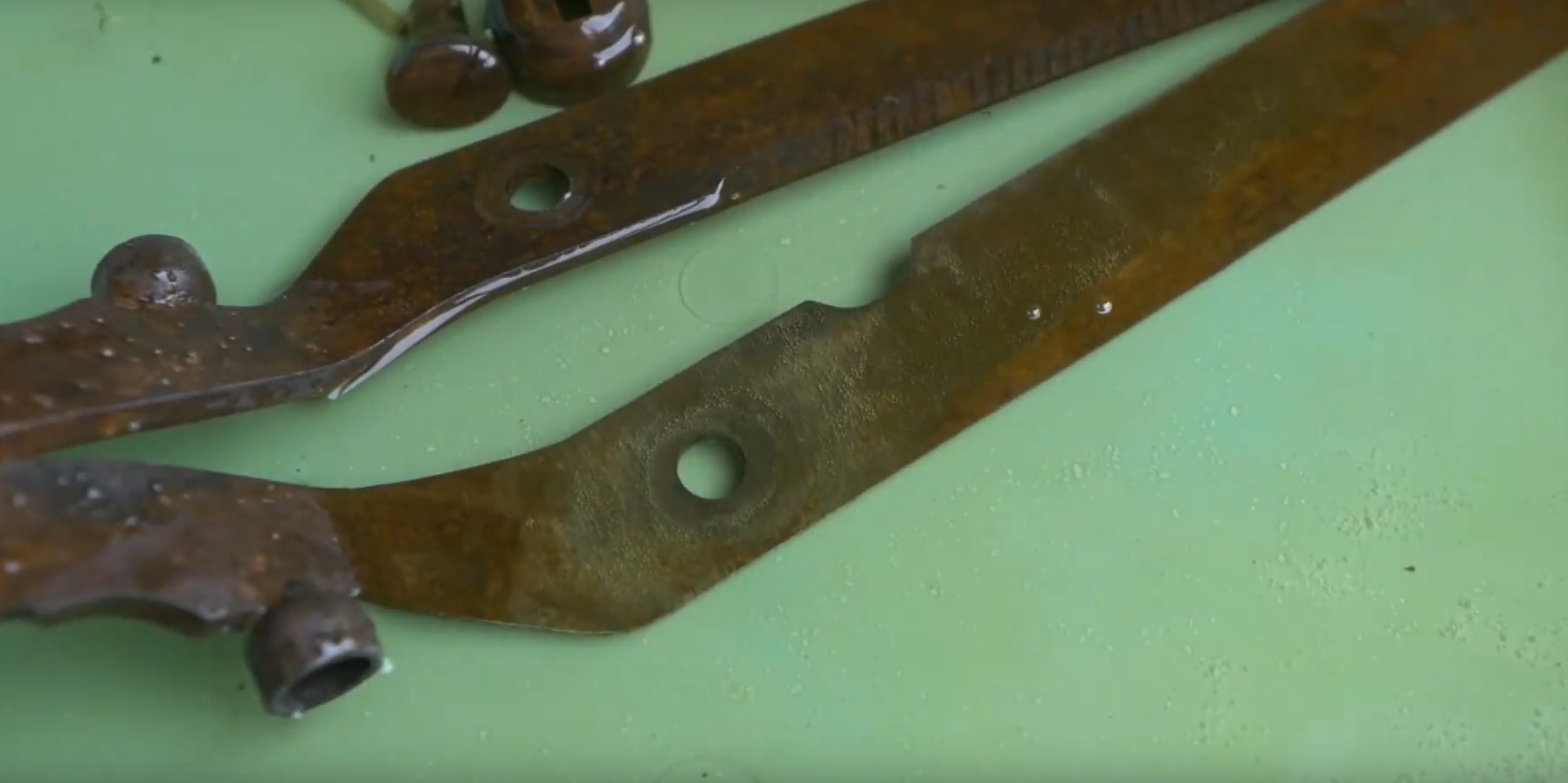 Restoration of garden shears - My, Berendey, Restoration, Scissors, Homemade, With your own hands, Longpost, Video, Needlework with process