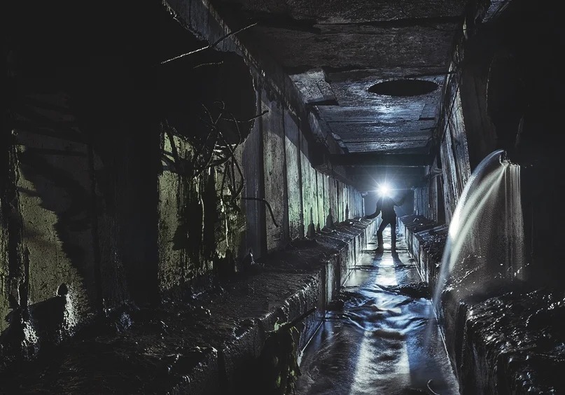 Bizarre cascades of the abandoned underground river Cadet Grove - My, Kiev, Abandoned, Longpost