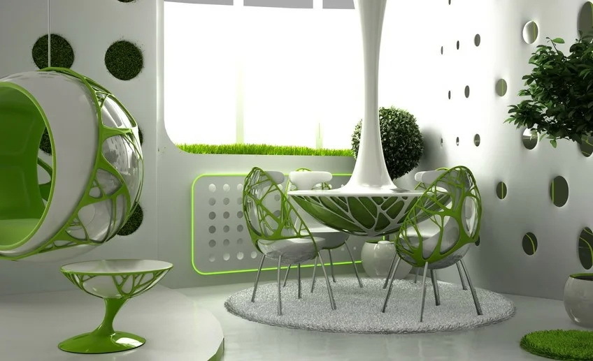 Interior in Bionics style - My, Interior Design, Bionics, Apartment, Creative, Longpost