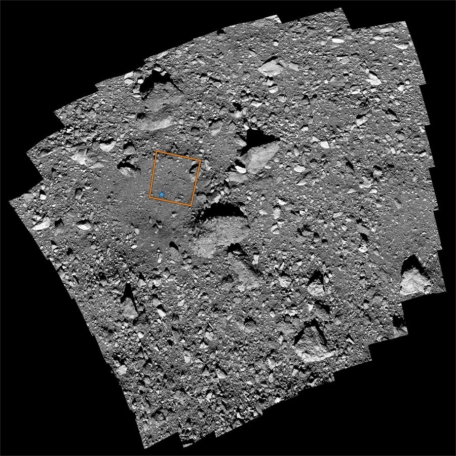 OSIRIS-REx flew over the Nightingale site at an altitude of 620 meters - Osiris-Rex, Osprey, Station, Plot, Bennu, Span, Longpost