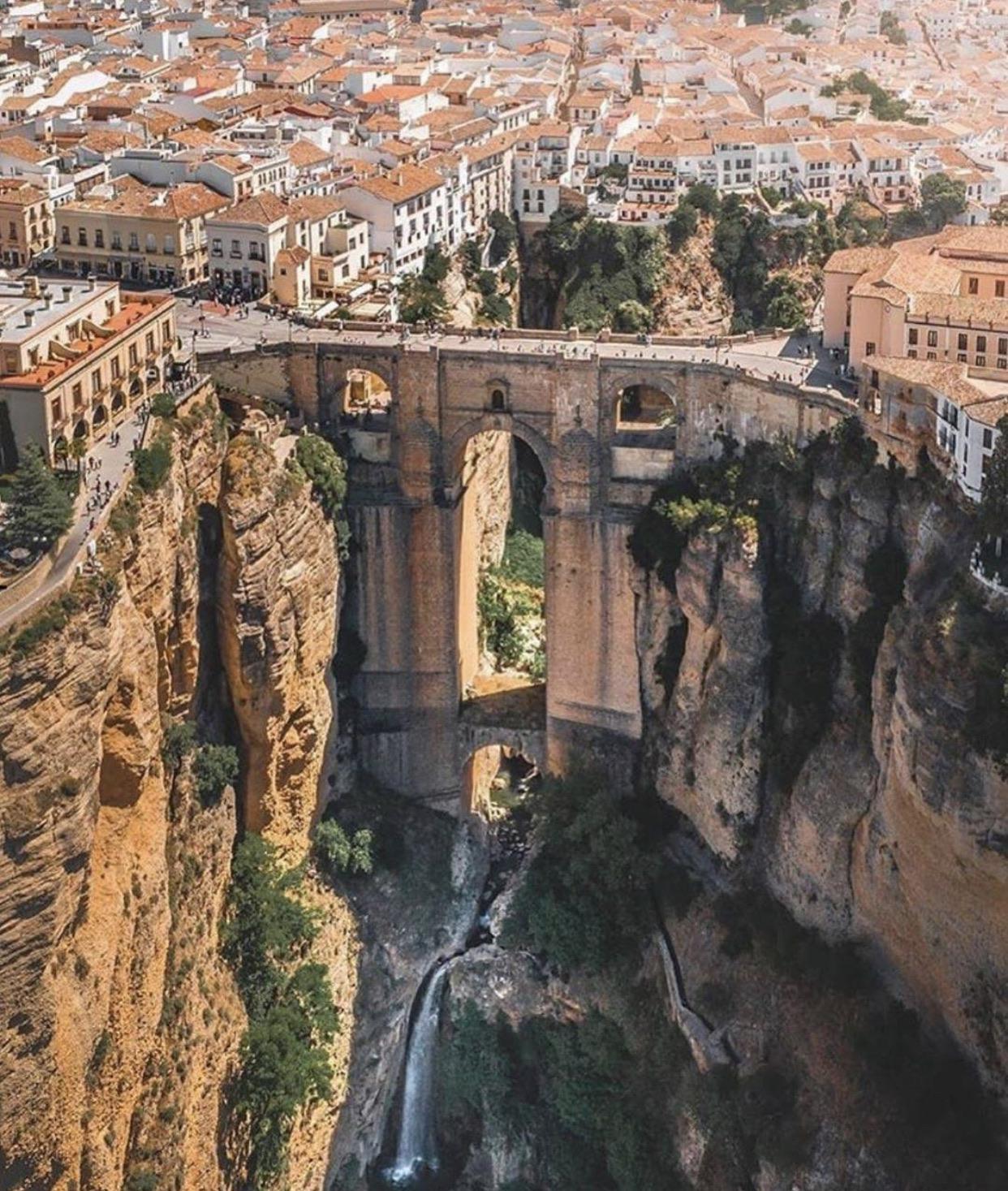 Ronda city - Nature, beauty of nature, Spain, The photo